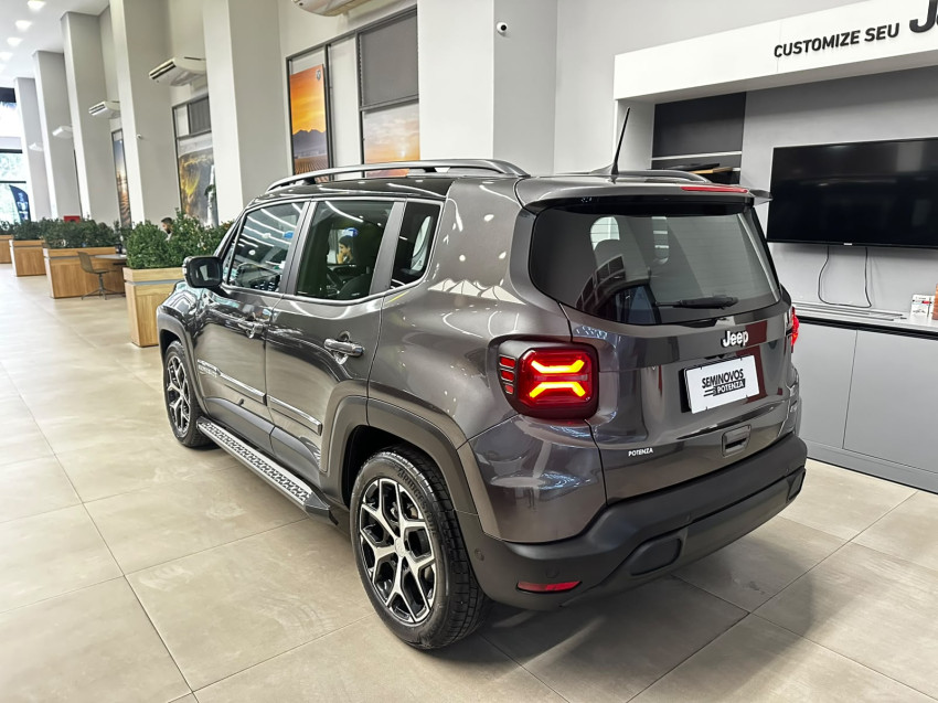 jeep renegade 1.3 t270 turbo flex sahara at6 25/26 seminovo5