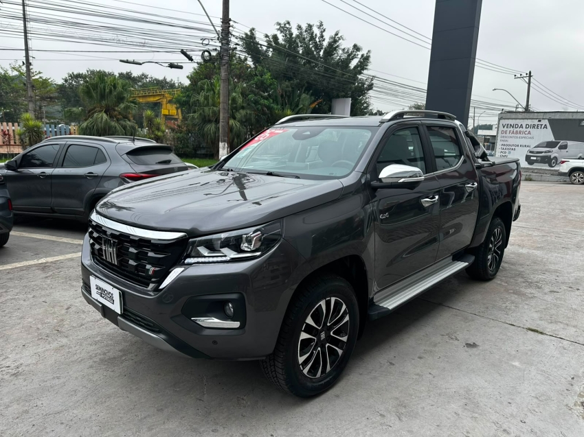 fiat titano modelo ranch automatica diesel cinza ano 2026 apenas 145 km rodados concessionaria0