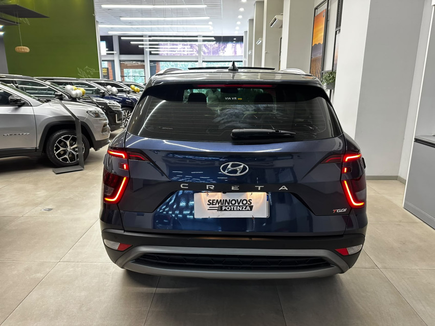 hyundai creta 1.0 tgdi flex platinum at 23/24 seminovo4