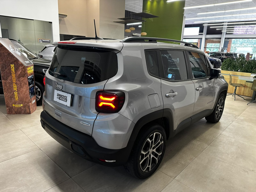 jeep renegade 1.3 t270 turbo flex longitude at6 23/23 seminovo3