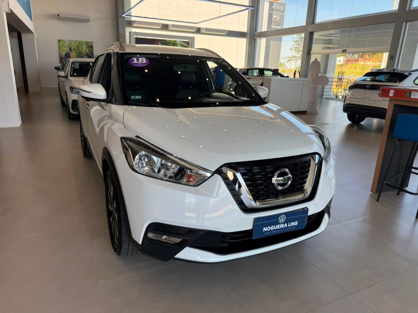 nissan kicks 1.6 16v flexstart sl 4p xtronic flex 5p automatico 201814