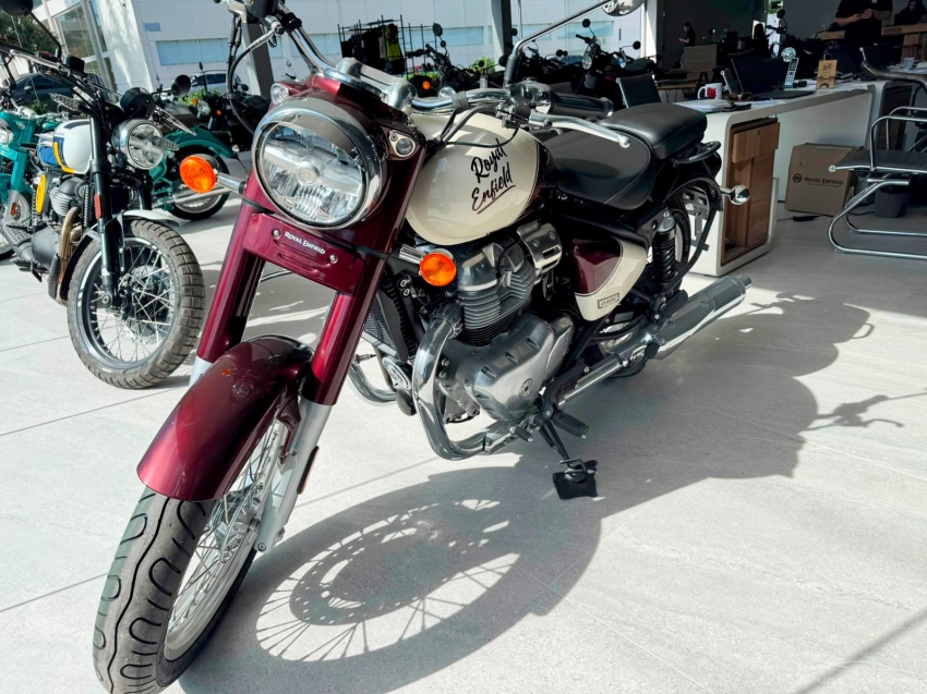 royal enfield classic 650 base vallam red gasolina automatico 20271