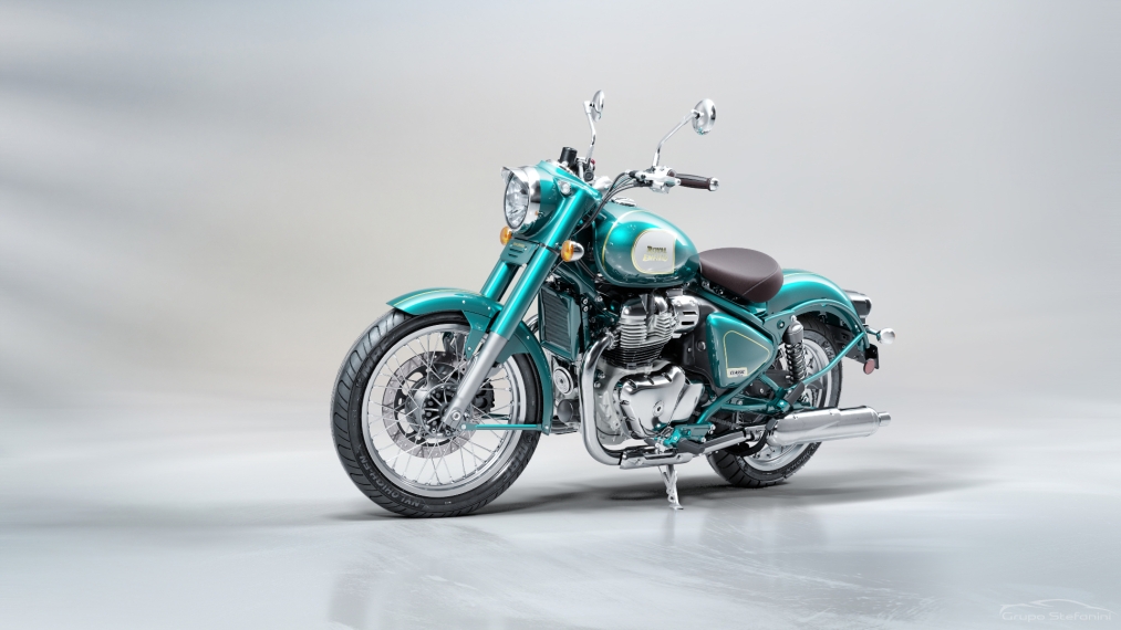 royal enfield classic 650 mid teal gasolina automatico 2027