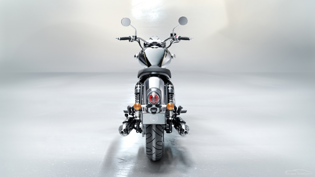 royal enfield classic 650 top black chrome gasolina automatico 20276