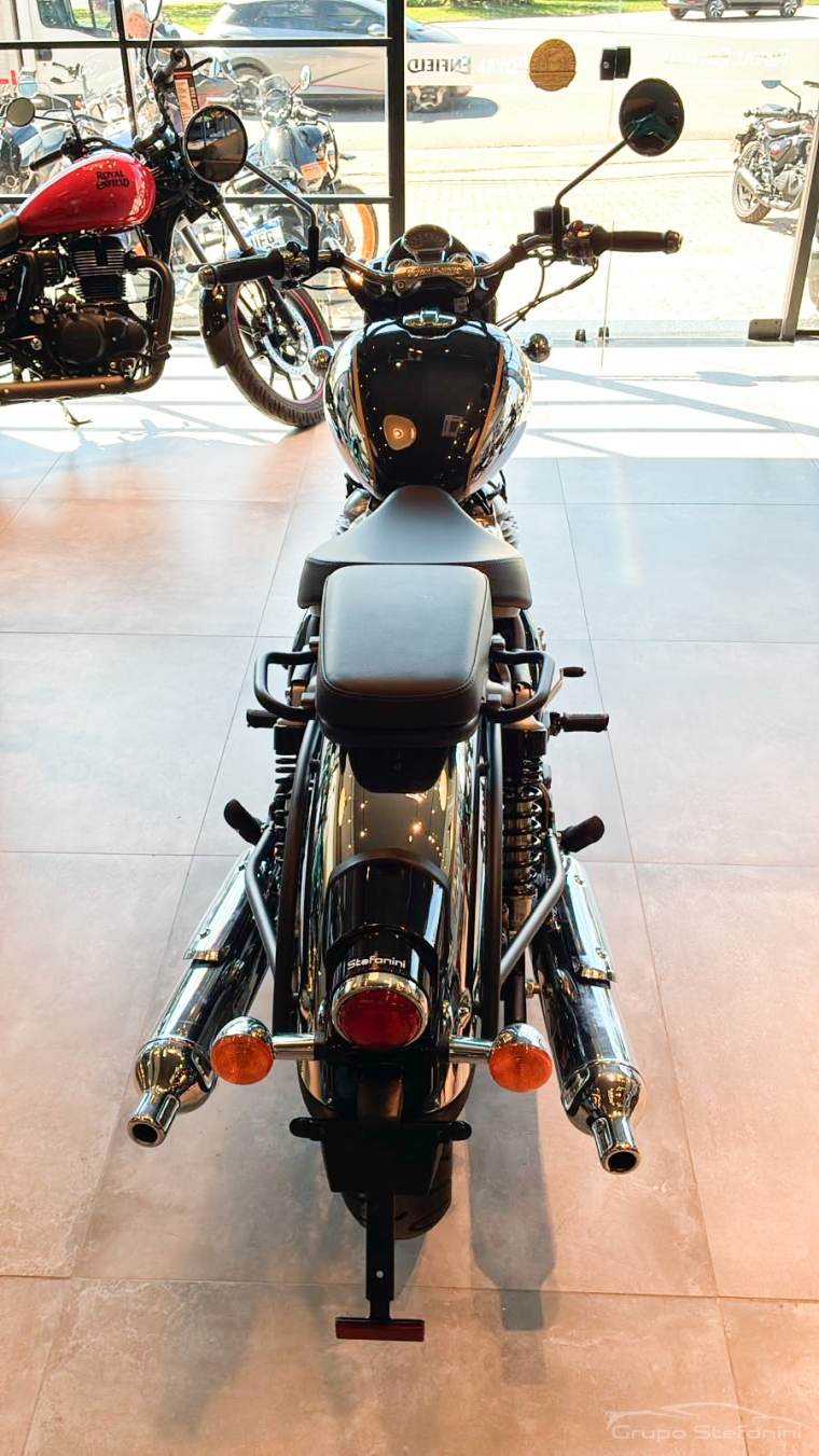 royal enfield classic 650 top black chrome gasolina automatico 20272