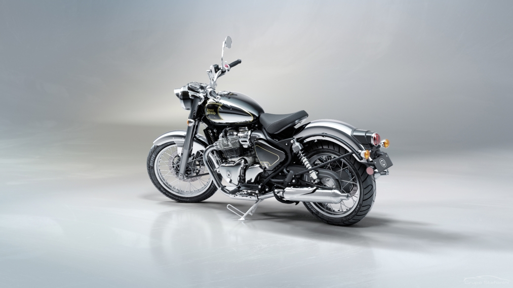 royal enfield classic 650 top black chrome gasolina automatico 20277