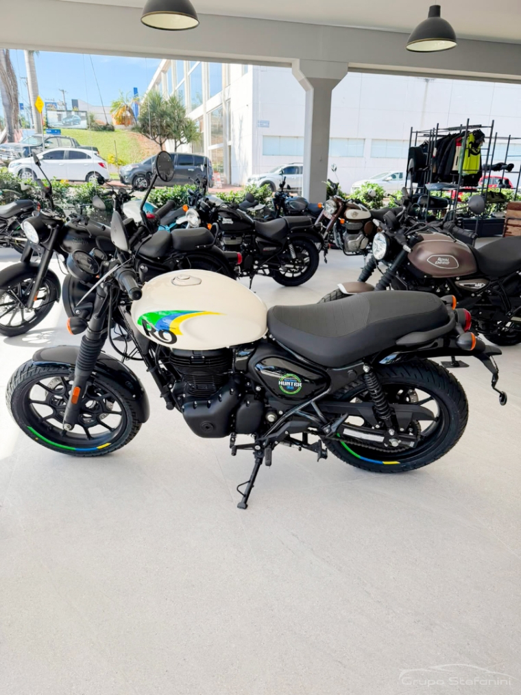 royal enfield hunter 350 mid brazil white gasolina automatico 20273