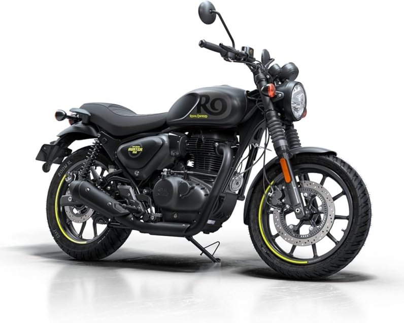 royal enfield hunter 350 premium graphite grey gasolina automatico 2027