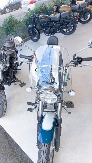 royal enfield meteor 350 aurora retro green gasolina manual 20271