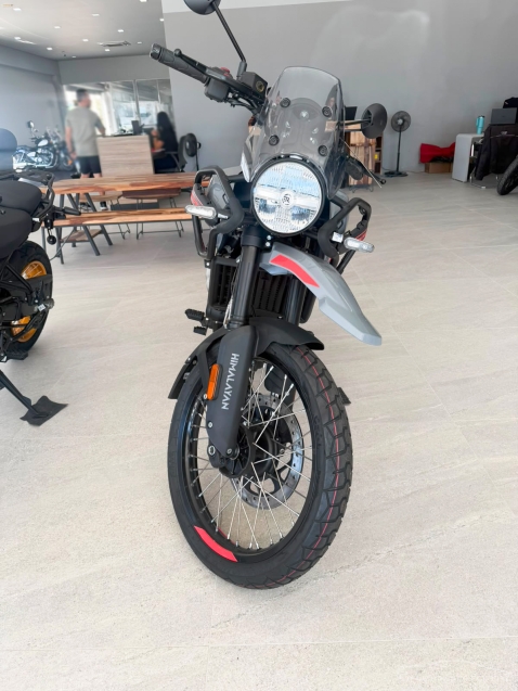 royal enfield himalayan mid slate salt/slate poppy blue (com camara) 450 gasolina manual 20271