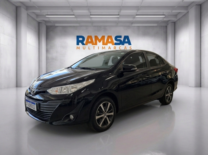 toyota yaris 1.5 16v flex sedan xl multidrive 5p automatico 2019