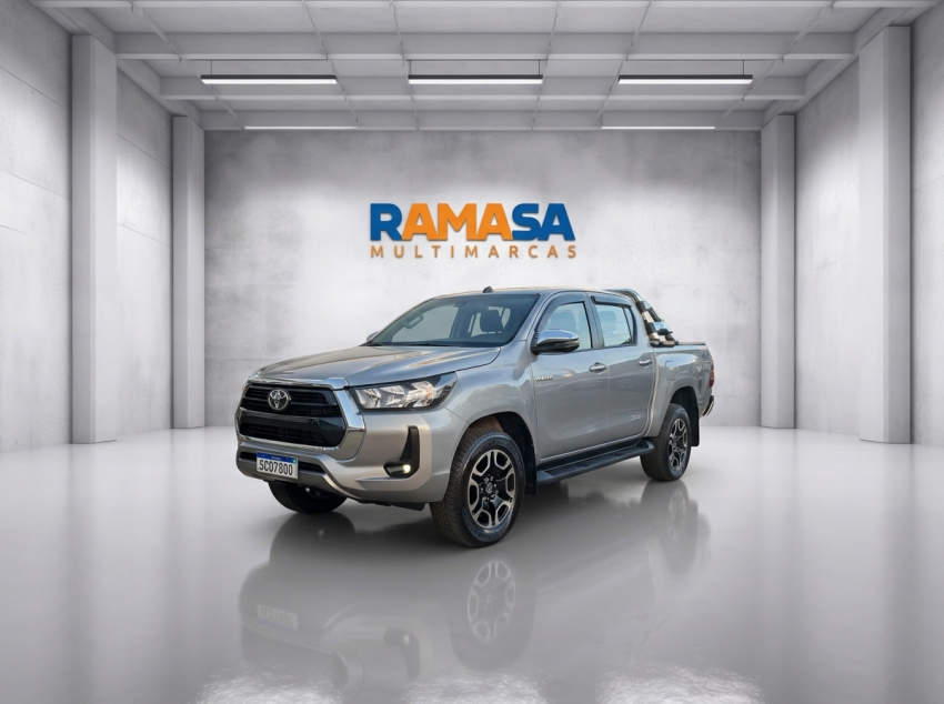 toyota hilux 2.8 d-4d turbo diesel cd srv 4x4 automatico 4p 2022