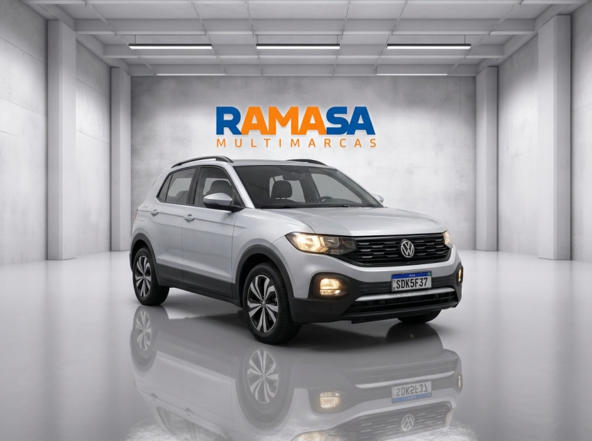 volkswagen t-cross 1.0 200 tsi total flex comfortline automatico 5p 20242
