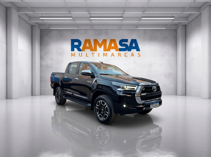 toyota hilux 2.8 d-4d turbo diesel cd srv 4x4 automatico 4p 20251