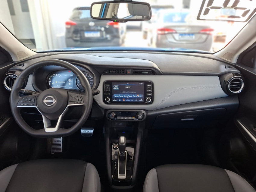 nissan kicks 1.6 16v flexstart exclusive xtronic flex 5p automatico 20246