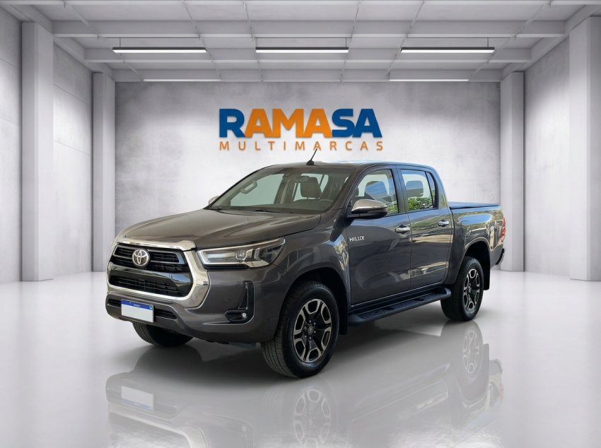 toyota hilux 2.8 d-4d turbo diesel cd srv 4x4 automatico 4p 2024