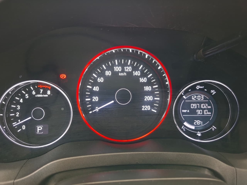 honda hr-v 1.8 16v flex exl 4p automatico hibrido 5p 20216