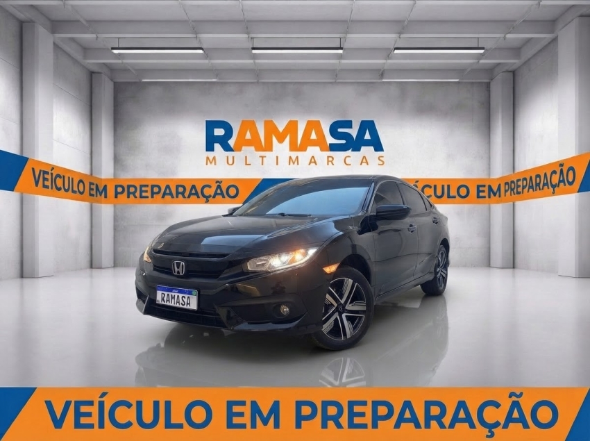 honda civic 2.0 16v flexone exl 4p cvt flex 5p automatico 20170