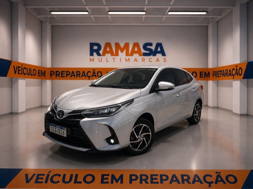 toyota yaris 1.5 16v flex sedan xls connect multidrive 5p automatico 20230