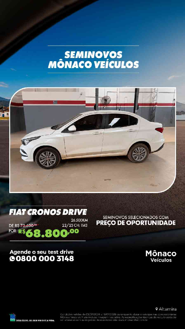 fiat cronos 1.3 firefly flex drive cvt 4p automatico 20230