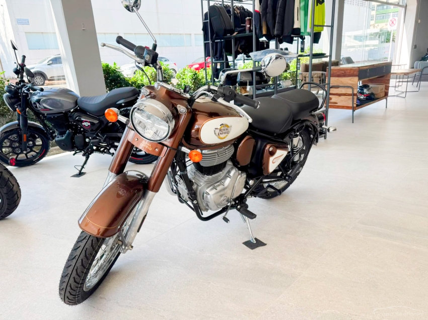 royal enfield classic 350 heritage medallion bronze gasolina manual 20261