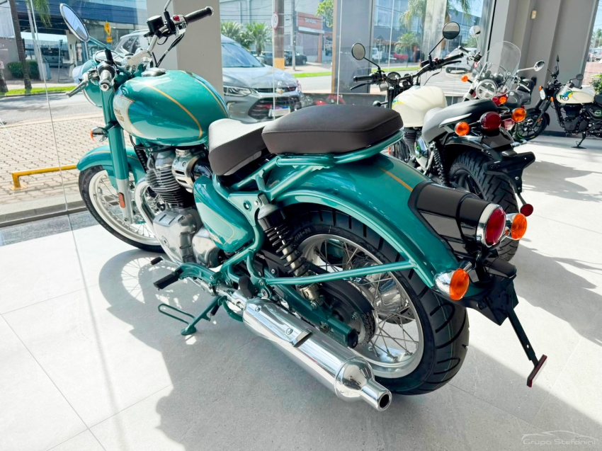 royal enfield classic 650 mid teal gasolina automatico 20274