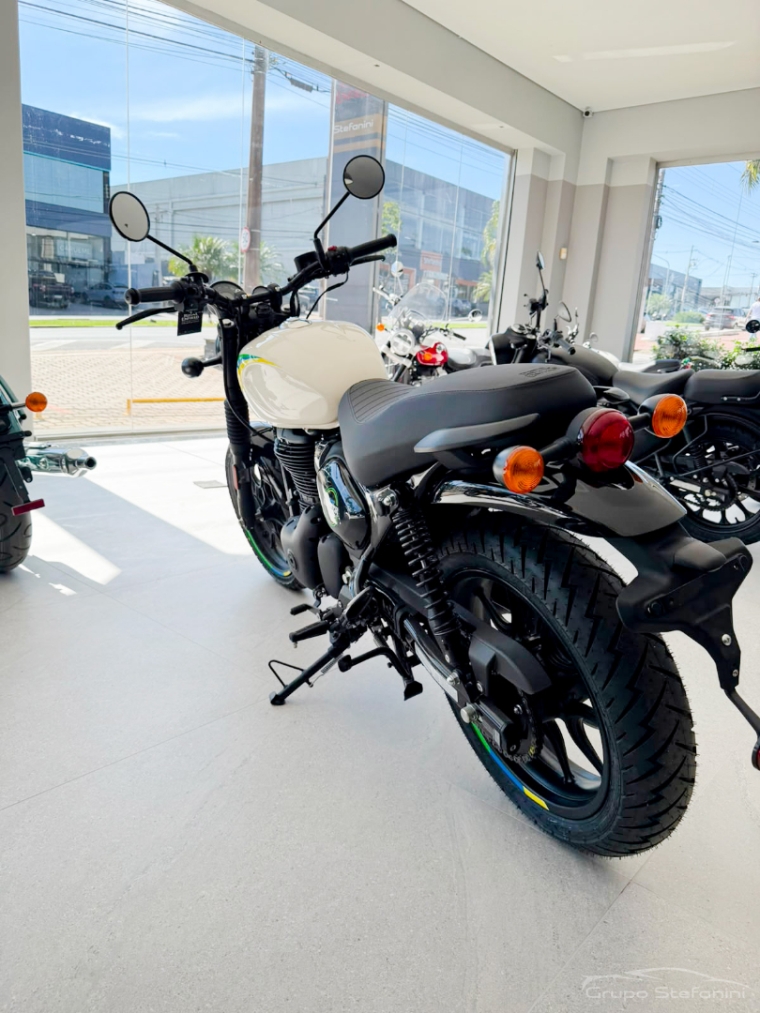 royal enfield hunter 350 mid brazil white gasolina automatico 20274