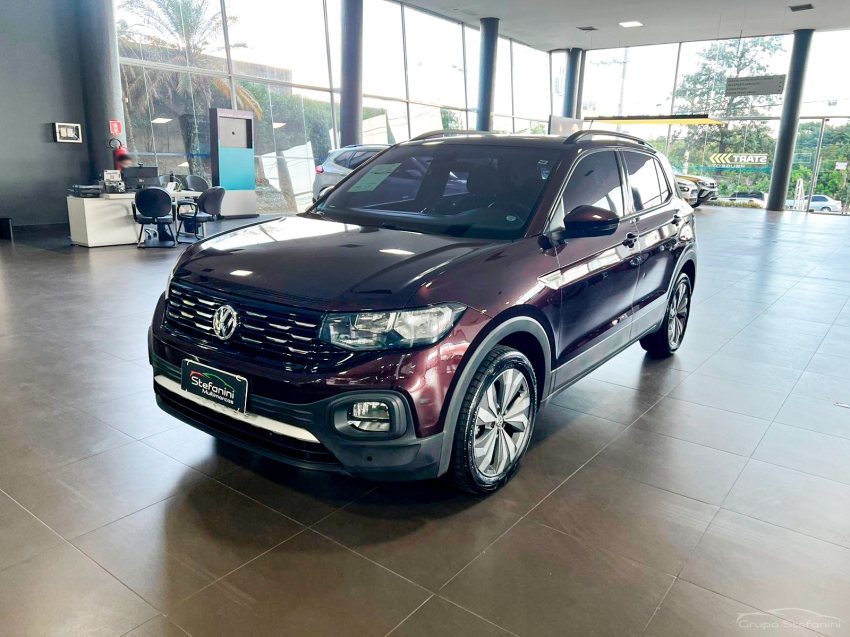 volkswagen t-cross 1.0 200 tsi total flex comfortline automatico 4p 2020