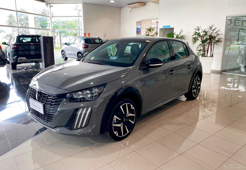 peugeot 208 1.0 turbo 200 flex gt cvt 4p automatico 2025