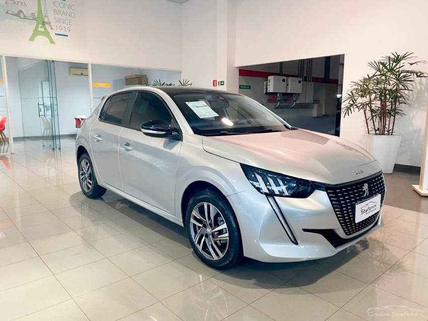 peugeot 208 1.6 16v flex griffe at6 1.0 4p automatico 20212