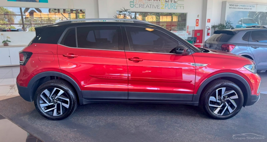 volkswagen t-cross 1.4 250 tsi total flex highline automatico 4p 202510