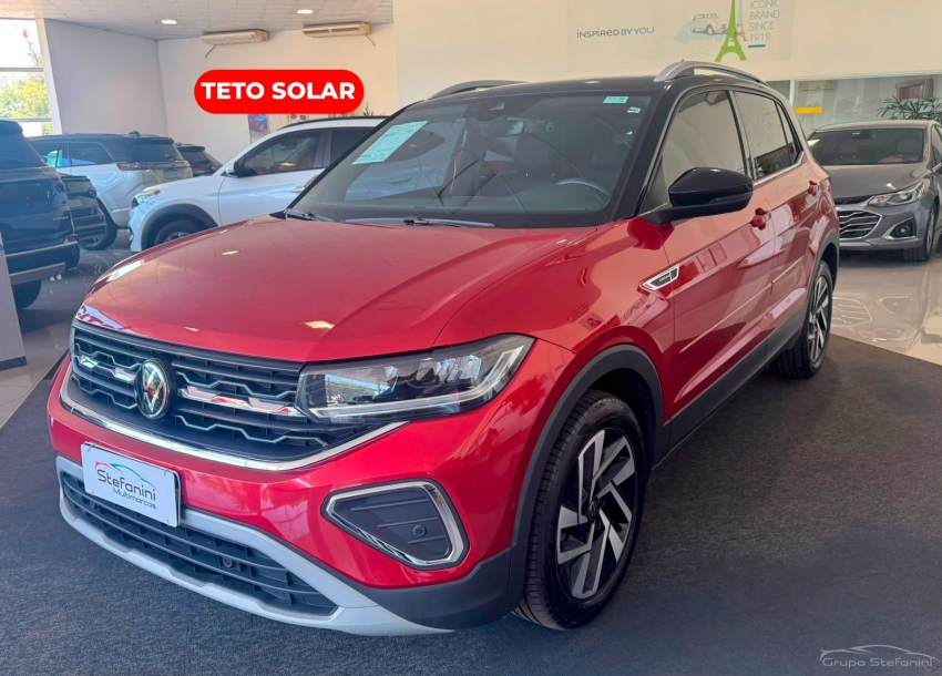 volkswagen t-cross 1.4 250 tsi total flex highline automatico 4p 20250