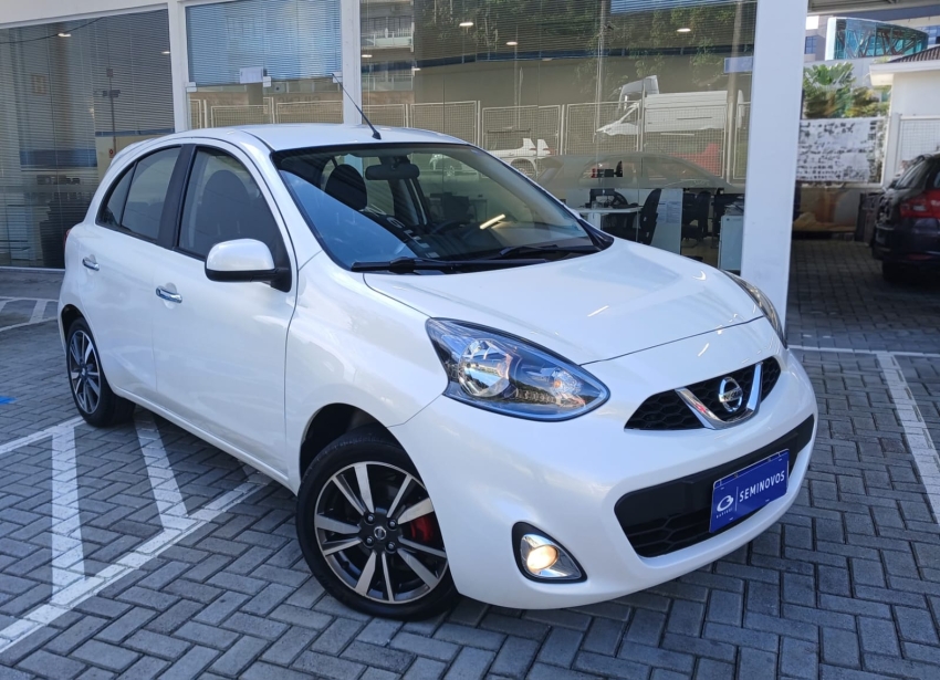 nissan march 1.6 sl 16v flexstart 4p xtronic flex automatico 2018