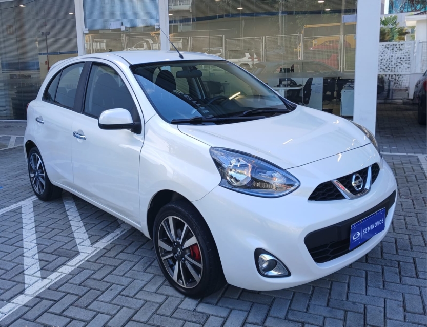 nissan march 1.6 sl 16v flexstart 4p xtronic flex automatico 20181