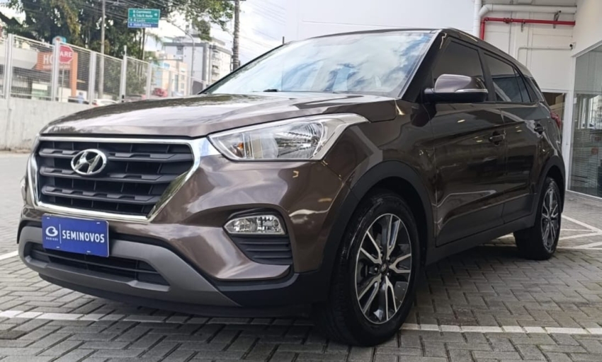 hyundai creta 1.6 16v flex pulse automatico 4p 20182