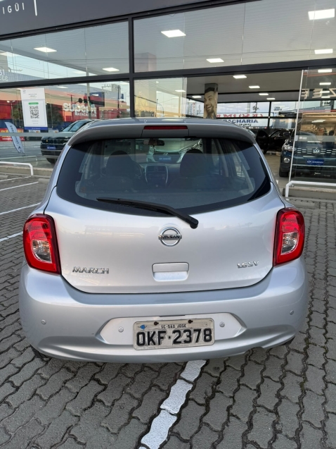 nissan march 1.6 sv 16v flex 4p manual 1.5 20155