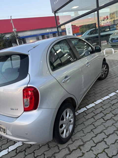 nissan march 1.6 sv 16v flex 4p manual 1.5 20154