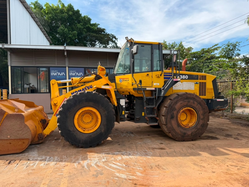 komatsu pa carregadeira wa380-6 wa380 diesel 2p manual 20210