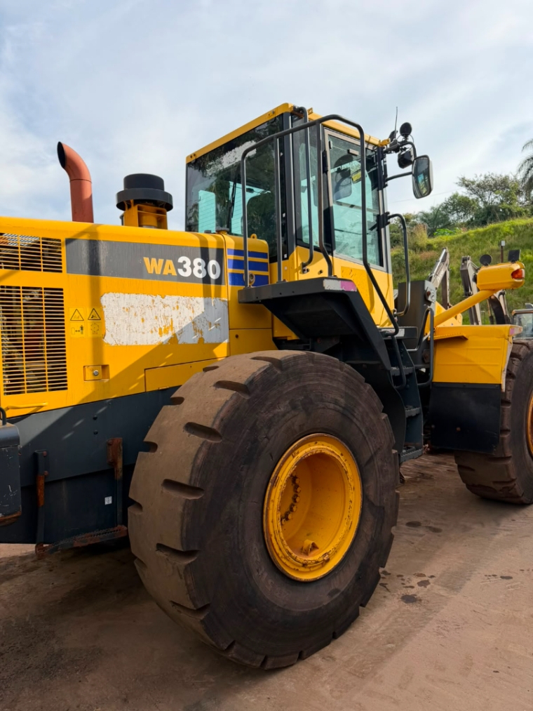 komatsu pa carregadeira wa380-6 wa380 diesel 2p manual 20216