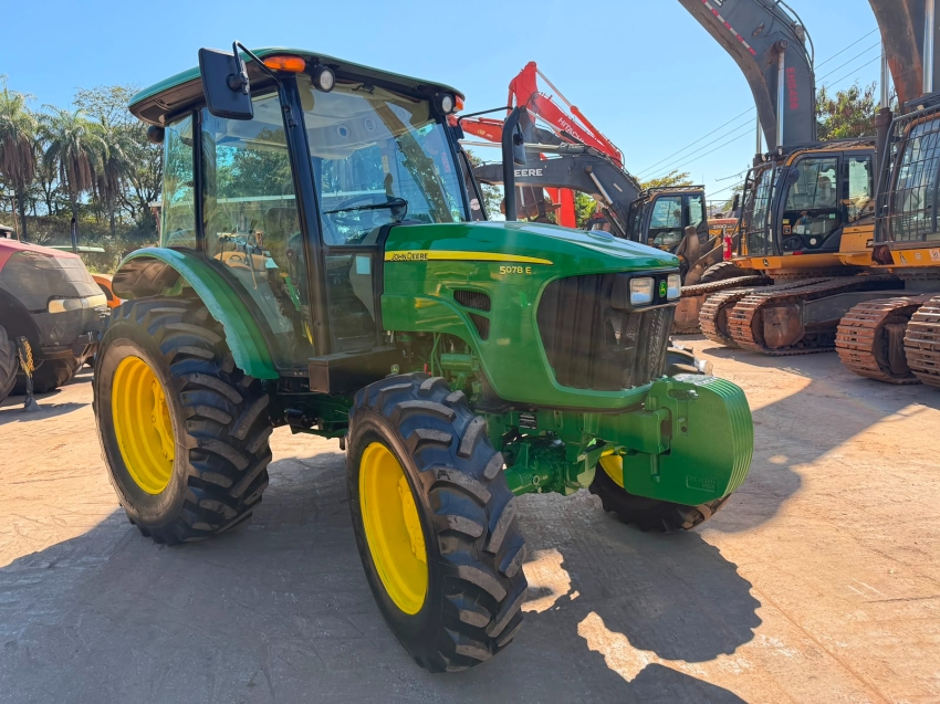 trator john deere 5078e - 20160