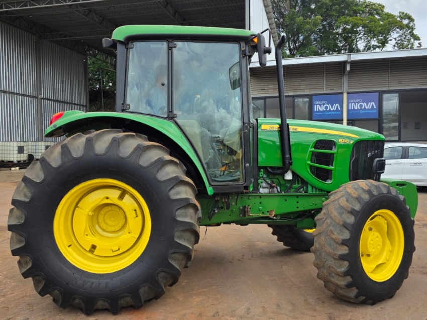 trator john deere 6110j - 2014