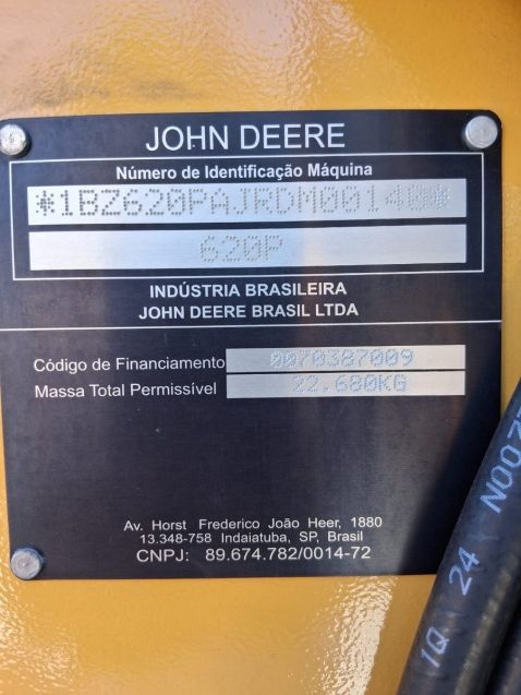 motoniveladora john deere 620p - 20243