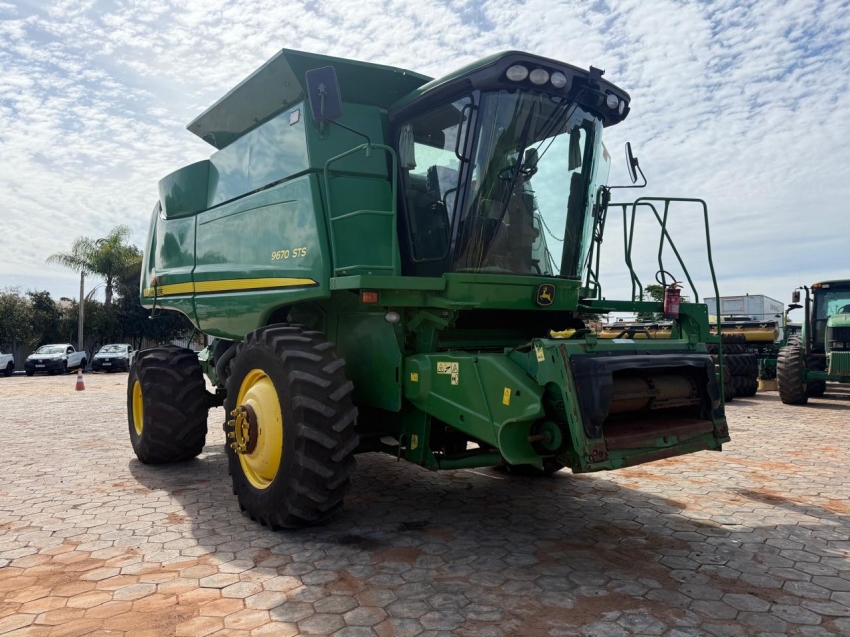 john deere colheitadeira grao 9670 sts diesel 1p automatico 2011