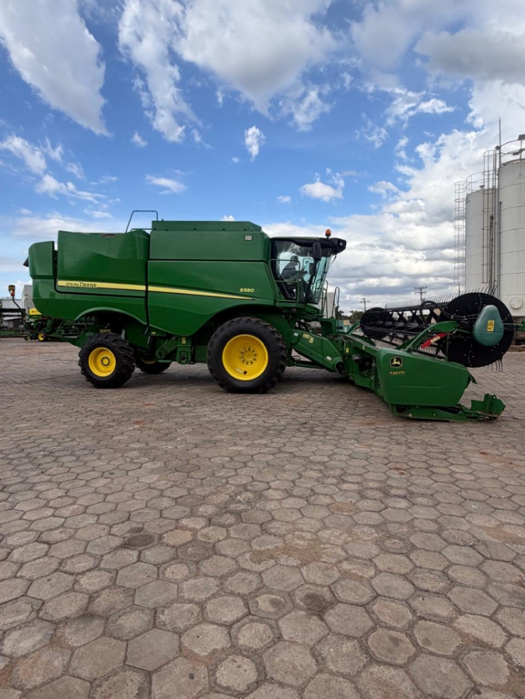 john deere colheitadeira s550 diesel 1p automatico 20145