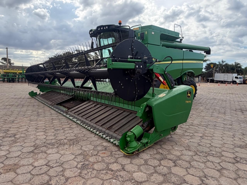 john deere colheitadeira s550 diesel 1p automatico 20143