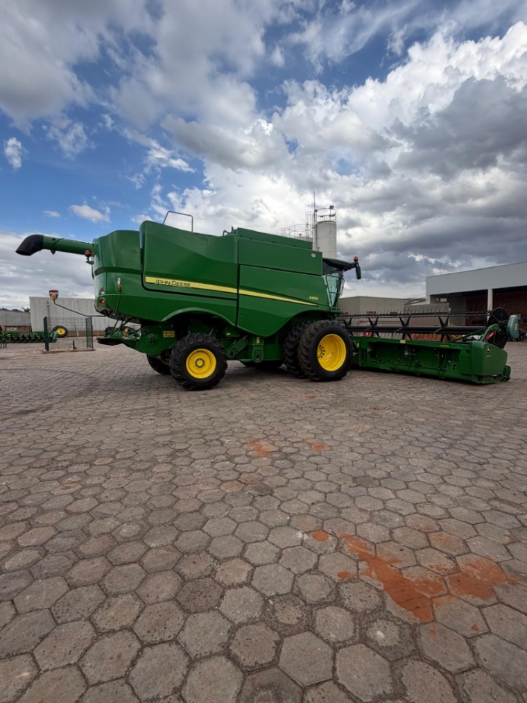 john deere colheitadeira s550 diesel 1p automatico 20144