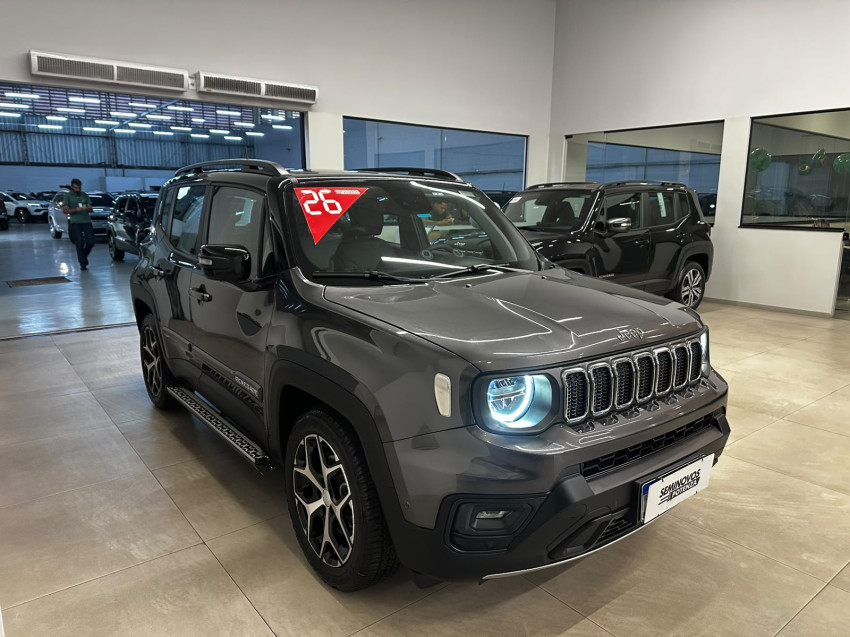 jeep renegade 1.3 t270 turbo flex sahara at6 25/26 seminovo0