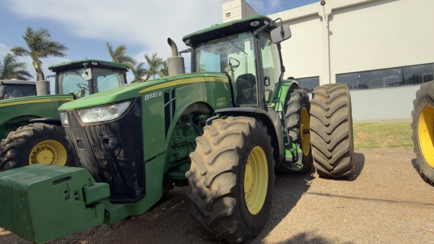 john deere trator 8320r  diesel 1p automatico 2017