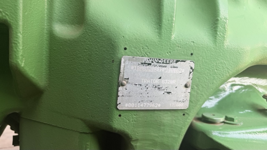 john deere trator 8320r diesel powershift 2017/20171