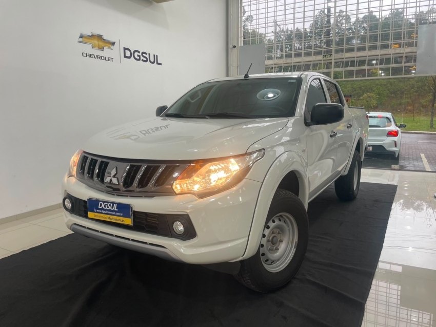 mitsubishi l200 triton 2.4 16v turbo diesel gls cd 4x4 automatico 4p 20250